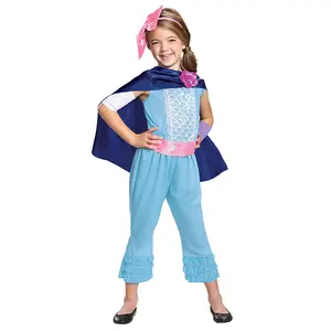 Halloween Costume Cosplay Supplies Shepherdess Bo Peep Children Girls Movie Character Costumes