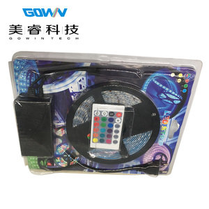 Thông minh DC12V RGB LED Strip ánh sáng 5M 10m 20m thiết lập với 3m Băng dính linh hoạt IP20 IP65 SMD 5050 điều khiển bằng giọng nói chế độ - Product Image 2