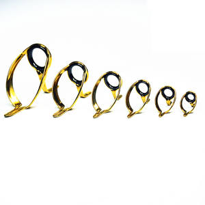 HB <span class=keywords><strong>Golden</strong></span> Acier Inoxydable Robuste et Écologique à Deux Pieds avec Anneau de Guidage Magnétique et Tige d'Ancre Enveloppée pour Lac et Rivière - Product Image 1