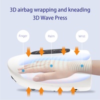 Masseur de main 3D avec airbag, 3 modes, acupression électrique, masseur de main sans fil