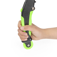 Outil polyvalent en acier pour écran anti-insectes avec couteau pour l'installation DIY des fenêtres, portes et patios - Personnalisable OEM