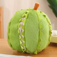 Peluche créative et mignonne en forme de durian, détachable, avec rembourrage en coton PP, pour soulager le stress, cadeau d'anniversaire pour enfants