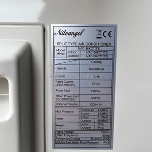 Climatiseur mural split 3 tonnes 36000 BTU T3 pour Oman/Arabie Saoudite/Irak 220V 60Hz Niteangel CE TCl Refroidissement R410a 12V - Product Image 6