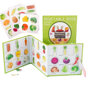 <span class=keywords><strong>Livre</strong></span> d'activités magnétique pour enfants : <span class=keywords><strong>jeu</strong></span> d'association préscolaire, jouet éducatif pour l'apprentissage - Product Image 2
