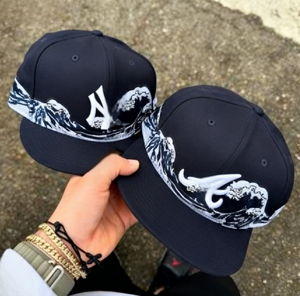 Nouvelles casquettes de baseball unisexes <span class=keywords><strong>New</strong></span> <span class=keywords><strong>Era</strong></span> Original Fit, 6 panneaux, 100% coton, tissu OXFORD, broderie 3D, vintage, Thunderfeng Team Sports - Product Image 1