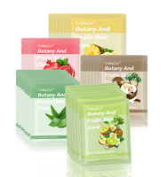 Masque Facial de marque privée, blanchiment de la vitamine C, masque de soins de la peau, hydratation du visage, feuille de concombre, masque Facial