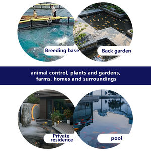 רשת פלסטיק להגן על בריכת דגים הגנה דגים גדולה של ציפור פלסטיק כדי לעצור את הרונים וחתולים - Product Image 4