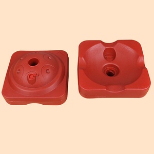 Enlarged Weighted Decorative <b>Balloon</b> Square Base 34x34x24cm Water-Filled Arch Design Birthday Valentine's Day Spring Festival - Product Image 3