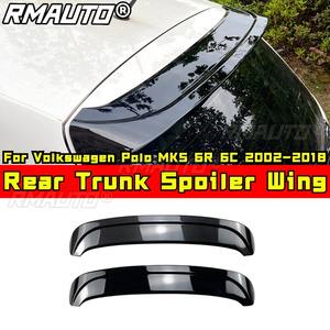 <b>Car</b> Rear Wing Rear Trunk Spoiler Wing <b>Diffuser</b> Protector Body Kit <b>For</b> Volkswagen Polo MK5 6R 6C 2002-2018 <b>Car</b> Accessories - Product Image 1
