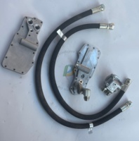 Pièces de moteur OEM ZCEC 6BT5.9 6B5.9 QSB5.9 3864036 3864172 5561461 5561462 Tuyau de filtre à huile à distance, Tuyau de relocalisation du filtre à distance