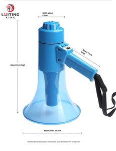[50W Haute Puissance] LEITING KING CR-95 <span class=keywords><strong>IP6</strong></span> Étanche 1000m Projection Extérieure Haut-parleur sans fil Mégaphone Intégré Téléphone Mobile - Product Image 2