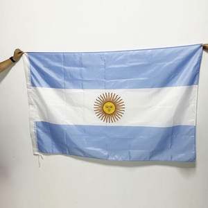 Calidad Premium Barato 90x150cm Bandera de Argentina Banderas nacionales, pancartas - Product Image 4