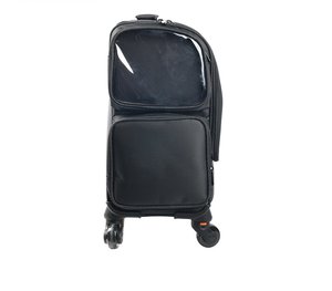 Sac de <span class=keywords><strong>coiffeur</strong></span> professionnel, organisateur d'outils de barbier en nylon durable, étui de rangement élégant de couleur bonbon pour le voyage et le maquillage - Product Image 2