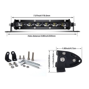 Barre lumineuse led 18W 50 pouces pour ford ranger raptor, système d'éclairage automatique, barre lumineuse led pour voiture - Product Image 2