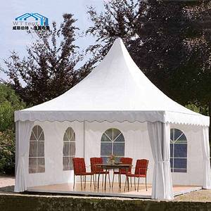 5m x 5m tentes de <span class=keywords><strong>luxe</strong></span> Comarcial Fast Food <span class=keywords><strong>Cort</strong></span> Space Pagoda à vendre - Product Image 2