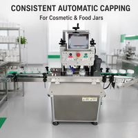 Machine de bouchage automatique de bouteilles rondes pour pots cosmétiques et alimentaires