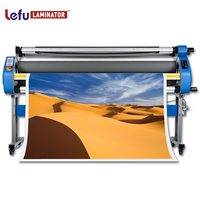 Machine de Laminage Automatique LEFU, Prix Usine, 1600 mm de Largeur, pour Stickers, Lamination à Chaud et à Froid