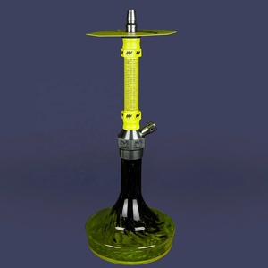 Bol à Shisha en argile d'approvisionnement d'usine ensemble de narguilé en verre en aluminium boîte-cadeau de narguilé de haute qualité - Product Image 2