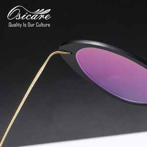 Montature per Occhiali da Vista in Titanio di Marca Designer, Stile Cat Eye, Lenti Miopia, Occhiali da Sole Y2K, Vendita all'Ingrosso - Product Image 6