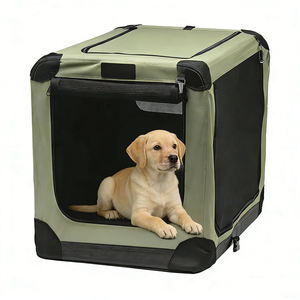 กรงสุนัขพับได้สำหรับงานหนัก 3 ประตู ระบายอากาศได้ดี กันน้ำ สำหรับกิจกรรมกลางแจ้ง - Product Image 1