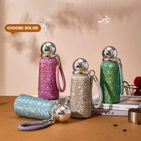 Bouteille d'eau portable antibactérienne en titane pur, avec fonction de maintien de la température, tasse isolée exclusive Goddess, pour les déplacements