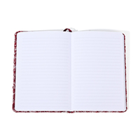 Carnet en peluche visage de chat Kawaii rose en fausse fourrure, journal intime mignon avec yeux brodés, sequins et nœud, ligné, cadeau pour filles