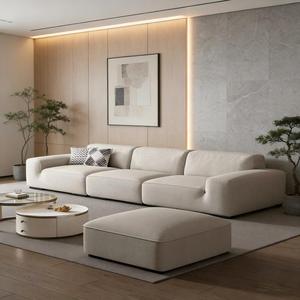 Sofá Compacto Ahorrador de Espacio, Mueble de Sala de Estar con Tela Suave, Ofrece Espacio Adicional para Sentarse - Product Image 1