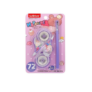 Wbibo Correction Tape 5Mm 3M Refillable 2 In 1 With Pen For School Office Use - Product Image 1