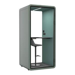 Cabine acoustique mobile moderne personnalisable, petite nacelle de <span class=keywords><strong>réunion</strong></span> pour boîte à son de bureau, cabine de travail ventilée, abri de collaboration - Product Image 1