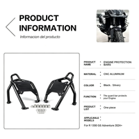 Cocok untuk BMW R1300GS Adventure 2024  Pelindung Mesin Baja Anti Karat