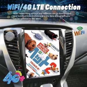 Pantalla Vertical de 12.1 Pulgadas para Mitsubishi Pajero Sports 2022, GPS, Carplay, Radio para Auto, Android 11, Reproductor Multimedia de Video, Navegación GPS - Product Image 2