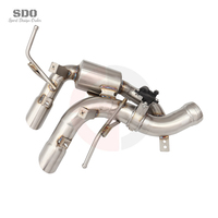 SDO Silencieux d'échappement arrière en acier inoxydable amélioré, poli miroir, pour Ferrari Purosangue 6.5L F175 V12 2023+