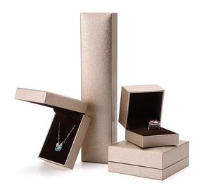 Moda personalizzata stile <span class=keywords><strong>legno</strong></span> High End fodera in velluto oro <span class=keywords><strong>argento</strong></span> ornamenti confezione unico <span class=keywords><strong>portagioie</strong></span> - Product Image 3