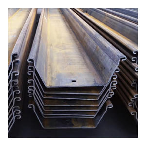 <span class=keywords><strong>แผ่น</strong></span>เหล็ก LARSEN U Q345B/S430GP งานหนักความยาว12-18เมตรเชื่อมต่อกันแบบกำหนดเองสำหรับการก่อสร้างท่าเรือ - Product Image 5