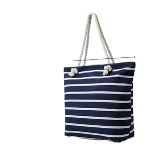 กระเป๋าผ้าใบกันน้ำขนาดใหญ่สำหรับผู้หญิงกำหนดได้เองมีซิปกระเป๋าชายหาดสระว่ายน้ำทราย - Product Image 2