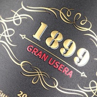 Impression personnalisée étiquettes de bouteille de vin pour bouteilles adhésif produit logo étanche flacon étiquettes en papier autocollant