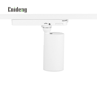 Projecteur LED sur rail AC220-240V avec driver intégré, CRI90, COB, 85lm/W, luminaire moderne pour plafond, idéal pour les magasins