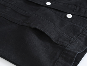Primavera autunno gilet in Denim da uomo Design Vintage giacche da uomo senza maniche retrò gilet in jeans bottone da uomo - Product Image 6