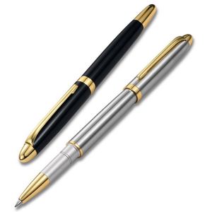 Stylo à bille de luxe en métal personnalisé pour homme, écriture fluide, avec logo, coffret cadeau pour hôtel et entreprise, impression OEM multicolore - Product Image 2