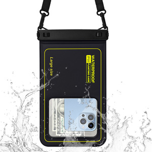 Pochette étanche flottante pour téléphone de grande taille 10,5 pouces, IP68, double compartiment pour téléphone/argent, sac étanche pour téléphone portable, plage, voyage - Product Image 6