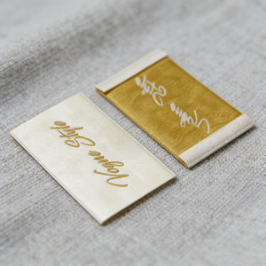 <span class=keywords><strong>Étiquette</strong></span>s tissées personnalisées pour vêtements – Logo tissé de haute qualité et <span class=keywords><strong>étiquette</strong></span>s de cou lavables <span class=keywords><strong>à</strong></span> <span class=keywords><strong>coudre</strong></span> - Product Image 2