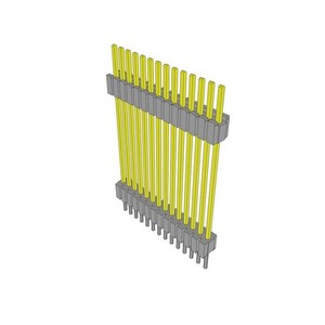 Conector DWM1461LS787 de 14 Pinos com Espaçador Flexível para Montagem em Placa (Through Hole) - Banhado a Ouro 1.27mm - Suporte para Lista BOM (DWM-14-61-<span class=keywords><strong>L</strong></span>-S-787) - Product Image 1