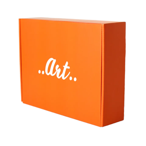 Custom Embossed 2mm Corrugated Board Waterproof Disposable Eco-Friendly Sturdy Lightweight Food Takeout Packaging Mailing Boxes - Product Image 1