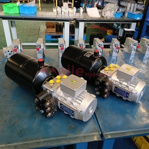 מערכת הידראולית חדשה מפלדת פחמן 400V/230V במחיר מפעל, יחידת כוח הידראולית עם צילינדרים כפולים להרמה, מערכת מיני פאוור פאק, שפתיים טלסקופיות לתחנת עגינה - Product Image 3