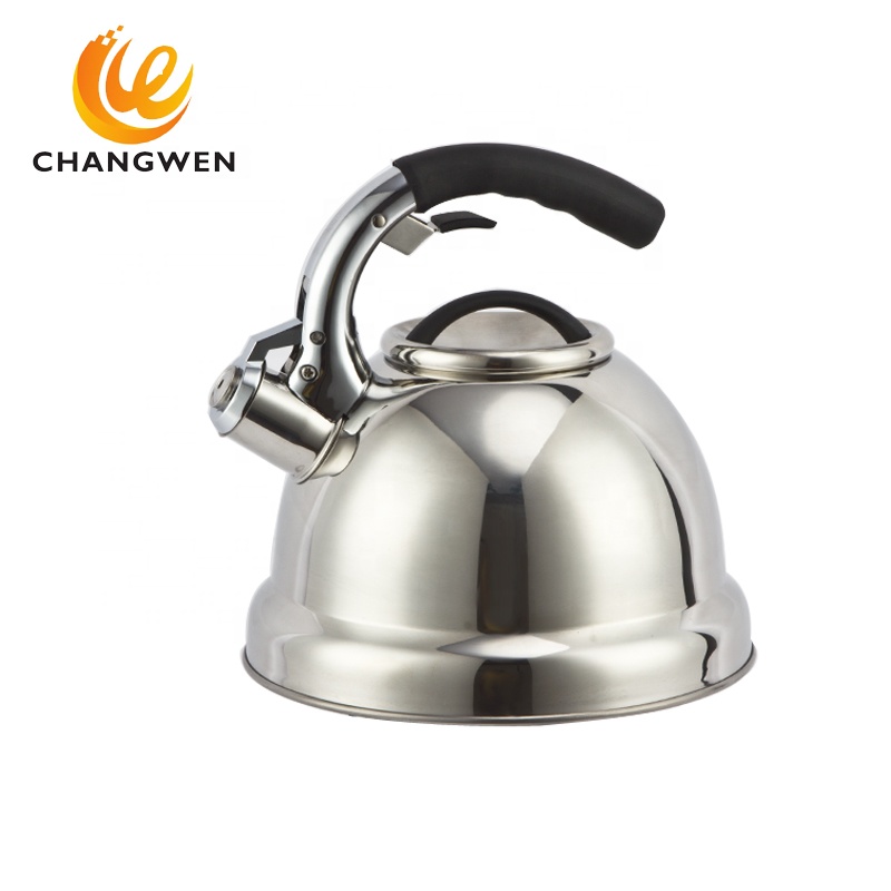Чайный чайник со свистком, чайник из нержавеющей стали для всех кухонных приборов