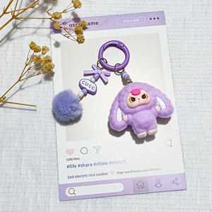 Frozen 3D mignon dessin animé porte-clés sac pendentif bricolage petites boîtes de mystères à la mode en direct pour les enfants de trois ans - Product Image 6