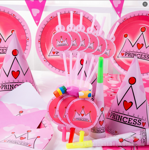 Assiettes et serviettes à thème animaux de dessin animé, décorations d'anniversaire Kawaii, fournitures de fête de dessin animé, gobelets en papier, ensemble de vaisselle jetable pour garçon et fille - Product Image 2