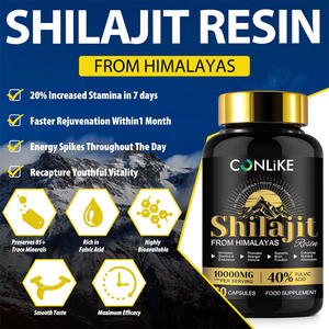 Private Labels Originele Himalaya Shilajit Capsules Natuurlijke Biologische 10000 mg Shilajit <span class=keywords><strong>Gold</strong></span> Capsules voor Mannen en Vrouwen - Product Image 4