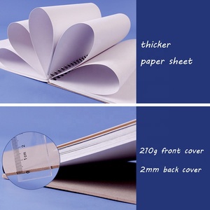 Fournitures artistiques, <span class=keywords><strong>carnet</strong></span> <span class=keywords><strong>de</strong></span> <span class=keywords><strong>croquis</strong></span> en coton 100 % brun, format carré A3 - Product Image 3