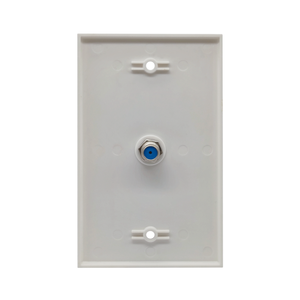 แผ่นต่อทีวีพร้อมพลาสติก ABS สำหรับการเชื่อมต่อ RG59/<span class=keywords><strong>RG6</strong></span>ประเภท F - Product Image 2